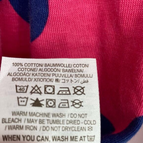 Mini Boden Dress Floral Cotton Tiered Colorful Long Sleeve 9-10 - Picture 5 of 6